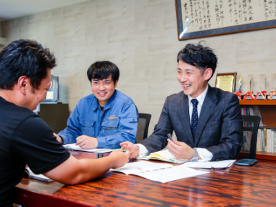 顧客対応の様子